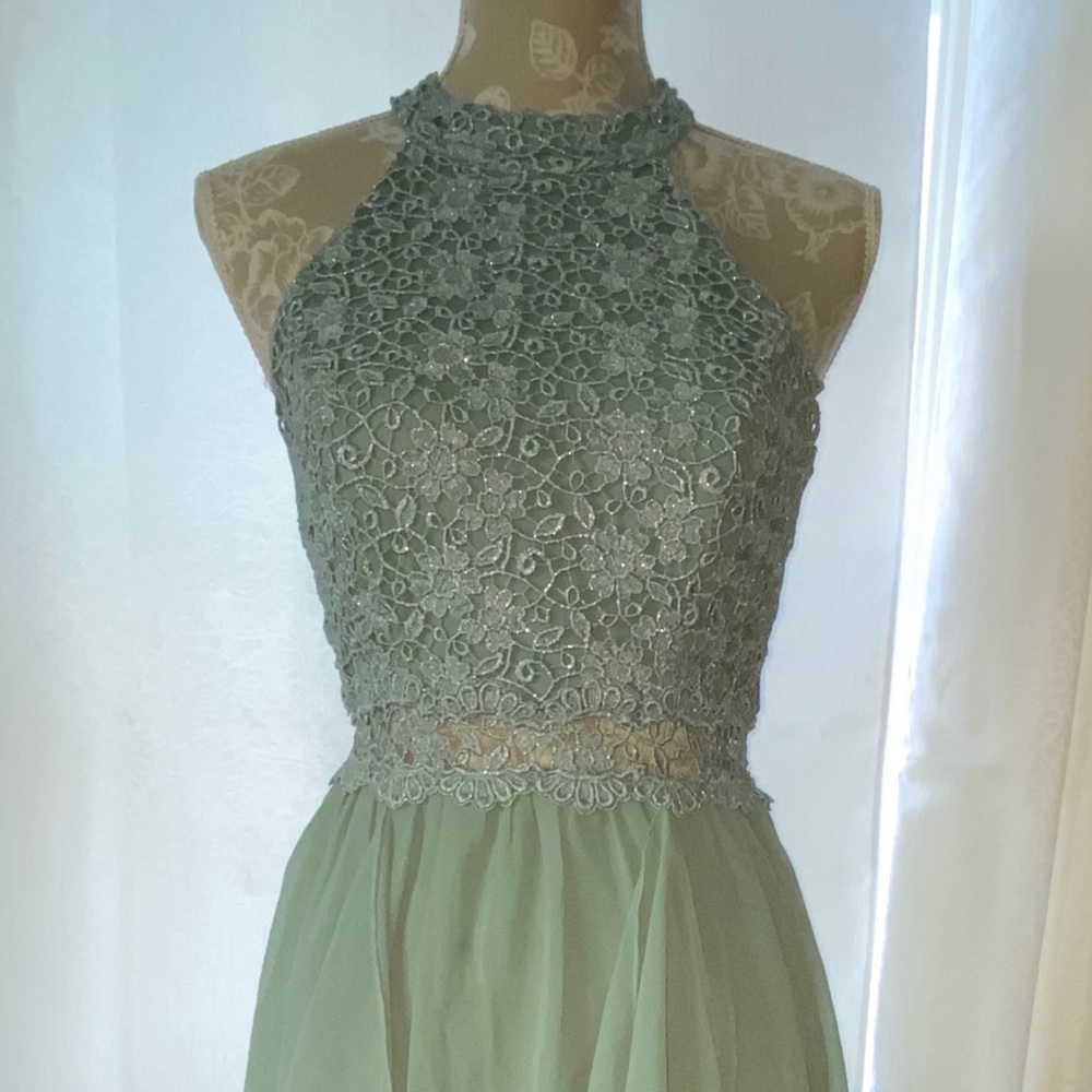 Teal Dress